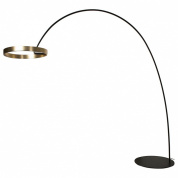 торшер с круглыми элементами и регулируемым светом