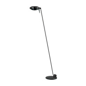 торшер с наклонной стойкой и направленным источником света