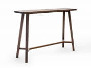 Gray Прямоугольный консольный стол из орехового дерева Gervasoni