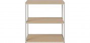 Neutra combination 80 x h80 cm - 3 shelves Bolia книжный шкаф