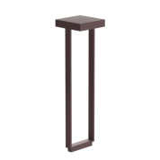 Mile Flos Outdoor Садовый столбик прямоугольный коричневый f-o-0956