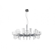 SPSPIL20CSCRG4L Axolight Spillray 20 SP крупная дизайнерская люстра хром; прозрачный