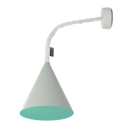 настенный светильник с коническим абажуром