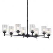 Winslow 8 Light Chandelier Black люстра 44035BK Kichler