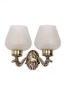 Allure Small Double Wall Sconce бра FOS Lighting Allu-S-Panmool-WL2