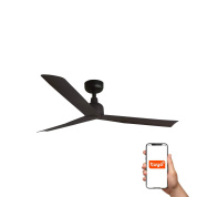 потолочный вентилятор темно-коричневый без подсветки