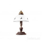 Kolarz NONNA 731.73.133 настольный светильник состаренная латунь ø20cm высота 32cm 1 лампа e14