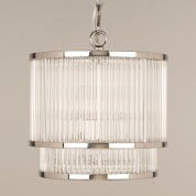 CL0210 Ripon Glass Rod Ceiling Light люстра Vaughan