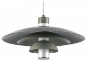 подвесной светильник с металлическим куполообразным плафоном