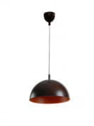 Contemporary Brown Orange Dome Small Pendant Light подвесной светильник FOS Lighting B5-BrownOrange-S-HL1