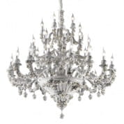 Louis xiv - 36 light chandelier - white люстра, Villari