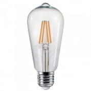 Vintage Pear Led Filament Bulb настенный светильник FOS Lighting Filament-LED-Yellow-Pearl-4W-E27