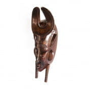 Akan Mask With U-Shaped Headgear скульптурная лампа House of Avana AACI-DLM-0028