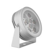 уличный спот на штыре алюминиевый с белым плафоном