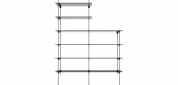 Rod shelf combination 20 Bolia книжный шкаф