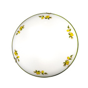 потолочный светильник круглый с латунным декором