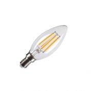 SLV 1005284 LED C35 E14 источник света 230В, 4.2Вт, 2700К, 380лм, CRI90, 320°