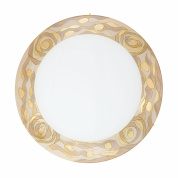 Kolarz SERENA 0415.U14.3.Ch потолочный светильник золото 24 карата ø50cm высота 10cm 4 лампы e27