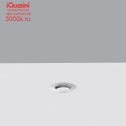 ER83 Light Up iGuzzini Floor-recessed Orbit luminaire D=45mm - Flush-mounted stainless steel frame - Warm White LED - Elliptical optic