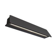 настенный светильник клиновидной формы цвета графит