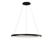 подвесной светильник белого цвета, круглый, светодиодный