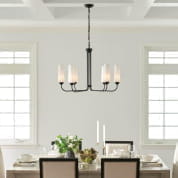 Truby 6 Light Chandelier Black люстра 52480BK Kichler