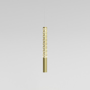 Rotaliana Squiggle H6 LED SP люстра дизайнерская матовое золото 1SQH600004ZL0
