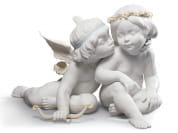 EROS AND PSYCHE ANGELS Фарфоровый декоративный предмет Lladro 1009128