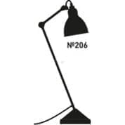 №206 лампа DCW Lampe Gras настольная лампа