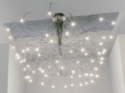 Free spirit Хромированный потолочный светильник с поворотным кронштейном Metal Lux PID29960