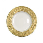 Taormina gold dinner plate тарелка, Villari