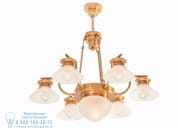 Basel Латунная люстра ручной работы Patinas Lighting PID243148