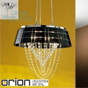 Подвесной светильник Orion Malta HL 6-1543/3 chrom/schwarz