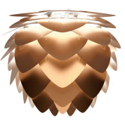 абажур в форме лепестков бронзового цвета