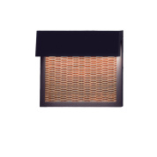 настенный светильник для террас с квадратным корпусом и матовым рассеивателем