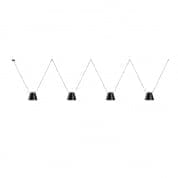 00-7405-05-05 Leds C4 Attic Quadruple Conic Shape черный