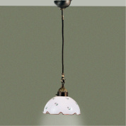 подвесной светильник с белым коническим плафоном