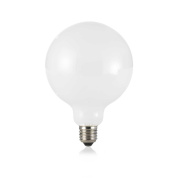 253435 E27 globo d125 08w 4000k cri80 bianco Ideal Lux источник света