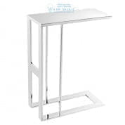 111815 Side Table Pierre polished stainless steel Eichholtz