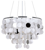 подвесная люстра с каскадными стеклянными шарами