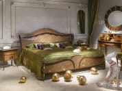Arts Деревянная двуспальная кровать Carpanelli