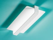 Metal Светодиодное стекло и алюминиевый потолочный светильник Linea Light Group PID431447