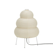 20165801 Akari Vitra Настольная лампа с многослойным бумажным плафоном округлой формы