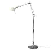 лампа для чтения на стойке с регулируемым положением абажура