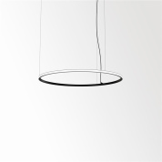 подвесная кольцевая люстра среднего диаметра