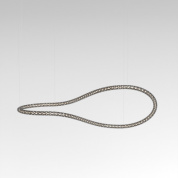 Rotaliana Squiggle H4 LED SP люстра дизайнерская матовый чёрный 1SQH400062HL0