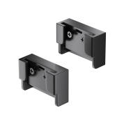 соединительный элемент чёрного цвета для гибкой подвесной системы трековый компонент серии Parity