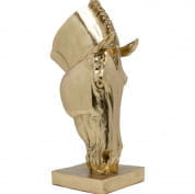 53533 Deco Object Horse Face Gold 57см Kare Design