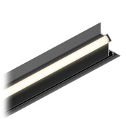 LINEAR 2038 U F B + PC MAT Led Technology Linear алюминиевый профиль для контурной подсветки с утопленным световым каналом