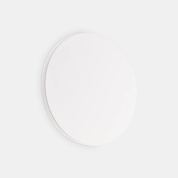 настенный светильник дисковой формы с матовым покрытием